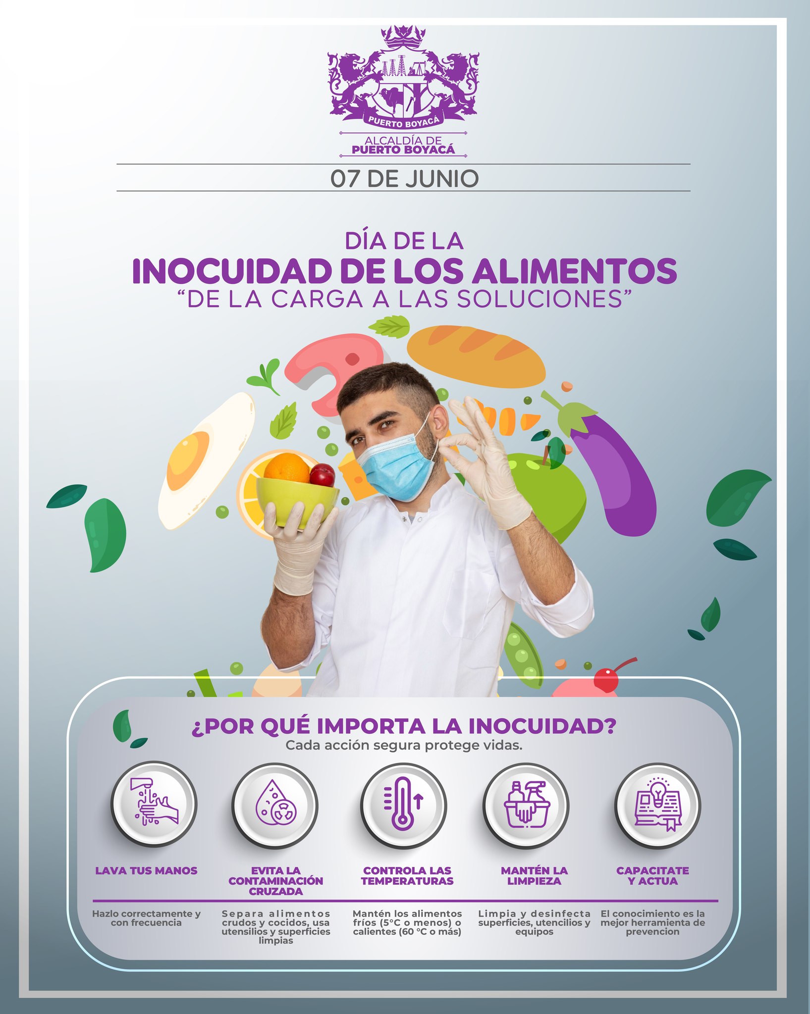DÍA DE LOS INOCUIDAD DE LOS ALIMENTOS